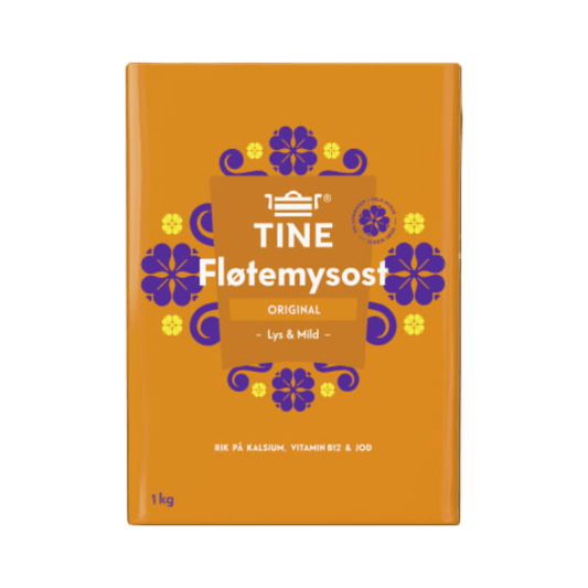 Cream Whey Cheese 1kg Tine - Fløtemysost - Scandi Candy Swedish Candy Shop