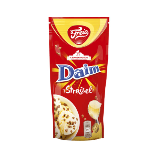 Daim Sprinkles 100g Freia – Daim Candy Sprinkles - Scandi Candy Swedish Candy Shop