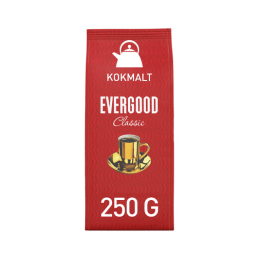 Evergood Classic Coarse Ground Coffee 250g - Evergood Classic Kokmalt - Scandi Candy Swedish Candy Shop