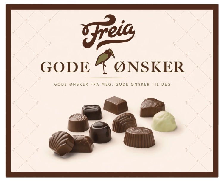 Good Wishes Chocolate Box 500g Freia - Gode Ønsker - Scandi Candy Swedish Candy Shop