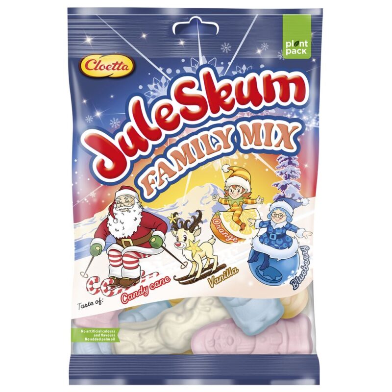 Juleskum Family Mix 200g - Scandi Candy Swedish Candy Shop