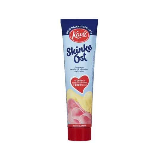 Kavli Ham Cheese 175g Tube – Skinkeost på Tube - Scandi Candy Swedish Candy Shop