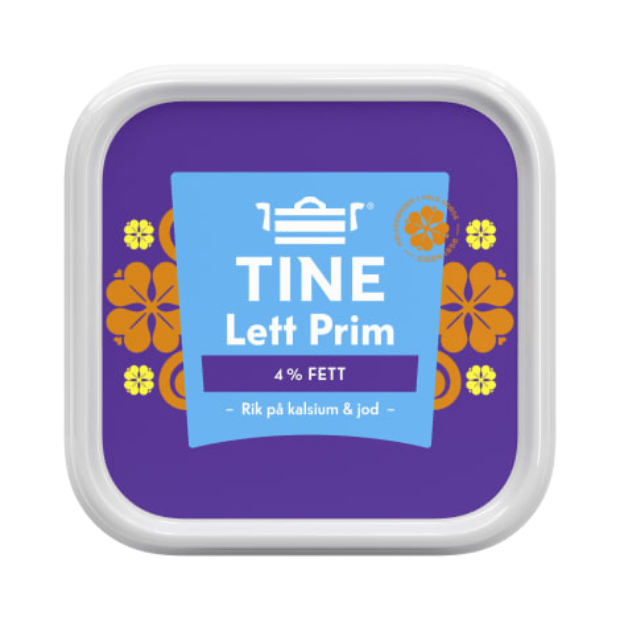 Prim Low - Fat 4%, 300g Tine - Prim Mager 4% - Scandi Candy Swedish Candy Shop