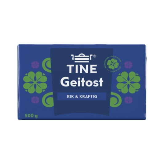 Real Goat Cheese Fg33 500g Tine - Geitost Ekte Fg33 - Scandi Candy Swedish Candy Shop