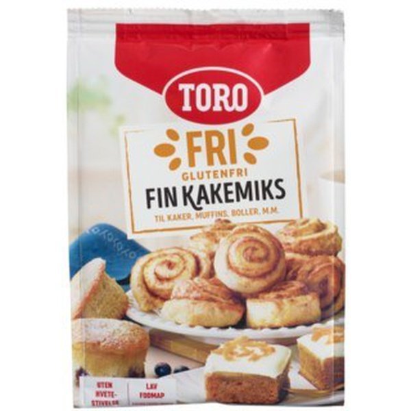 Toro Glutenfree Cake Flour (glutenfri fin kakemix) 346 grams - Scandi Candy Swedish Candy Shop