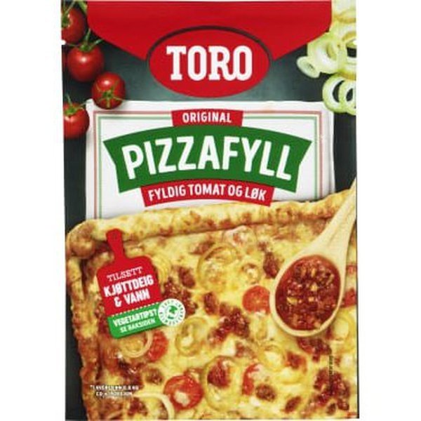 Toro Pizza Topping with Tomato and Onion (Pizzafyll med Tomat og Løk) 55 grams - Scandi Candy Swedish Candy Shop