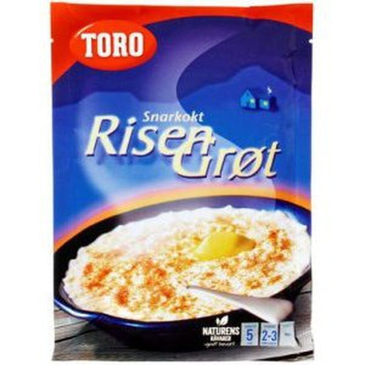Toro Rice Porridge 148 grams - Risengrøt / Risgrøt - Scandi Candy Swedish Candy Shop