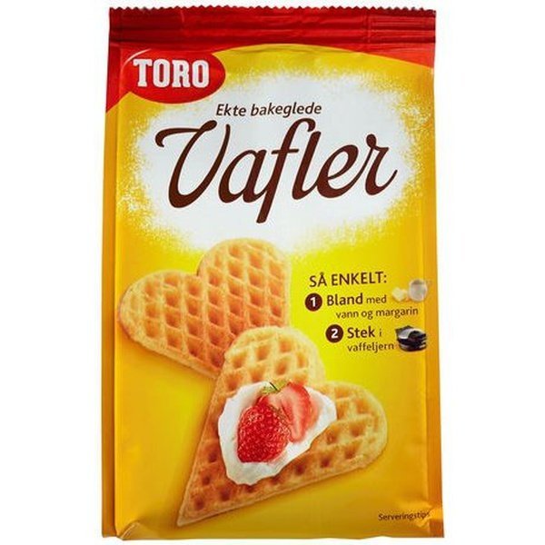 Toro Vafler 246 gram (wafflemix) - Scandi Candy Swedish Candy Shop