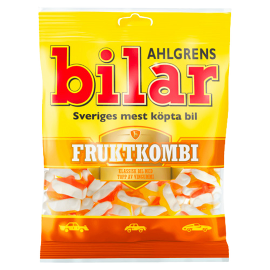 Ahlgrens Bilar Fruktkombi 125g