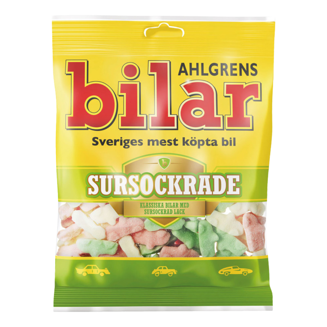 Ahlgrens Bilar Sursockrade 100g