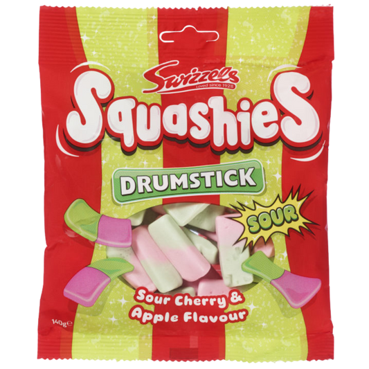 Squashies Drumstick Sour Cherry & Apple 140g