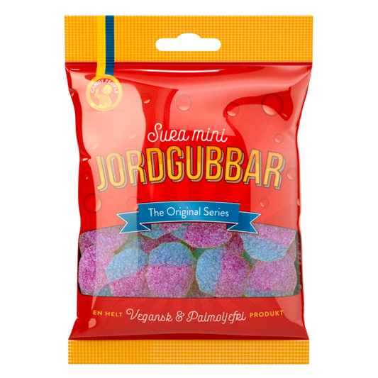 Sour Mini Strawberries 80g