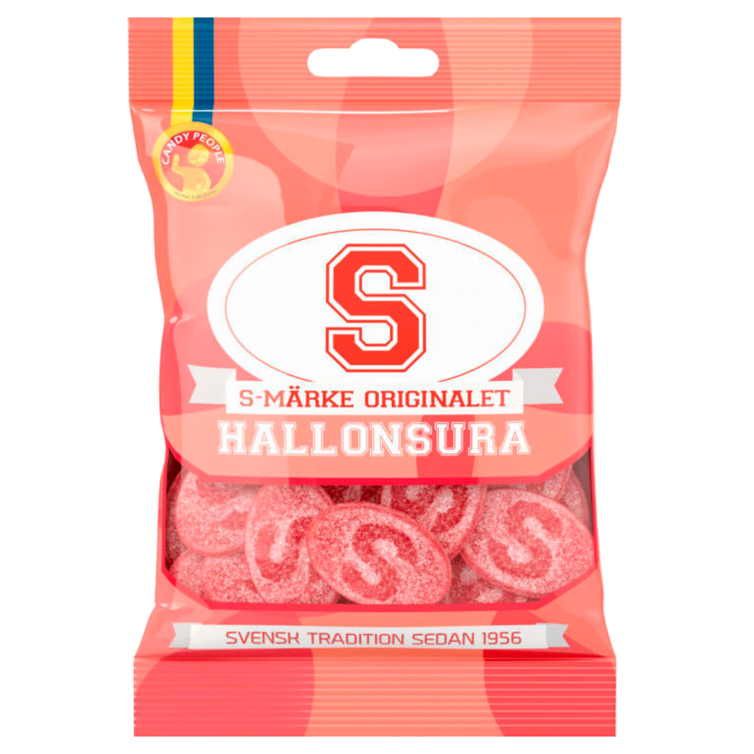 S-Märke Raspberry Sour 80g