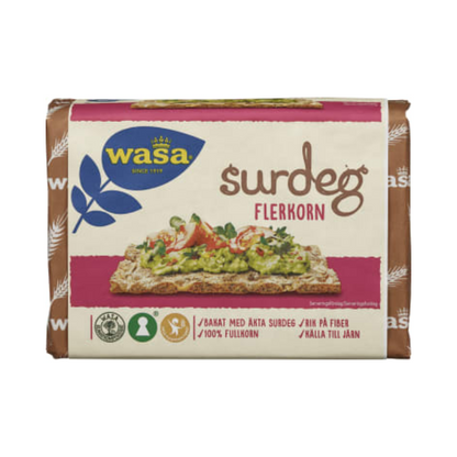 Wasa Crispbread Sourdough Multigrain 275g – Surdeig Flerkorn