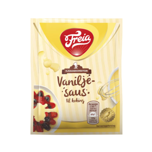 Vanilla Sauce for Cooking 19g (Freia) – Vanilla Saus til koking