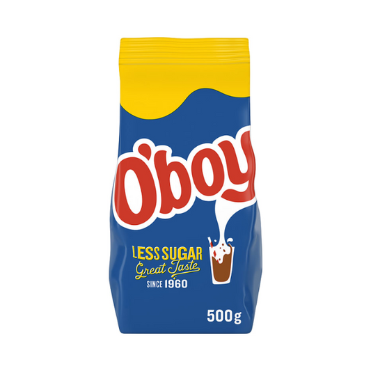 O'Boy Less Sugar 500g Bag – Chocolate Drink Mix