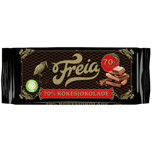 Freia Baking Chocolate 70% 100g - Kokesjokolade