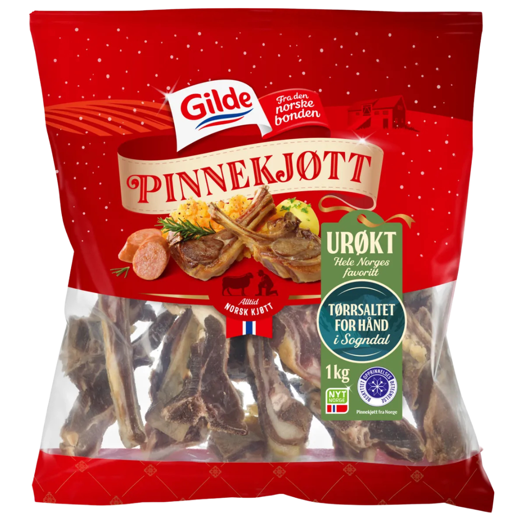 Gilde Unsmoked Pinnekjøtt 1 Kg