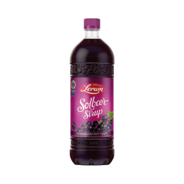 Lerum Blackcurrant Syrup 1.5L – Solbærsirup