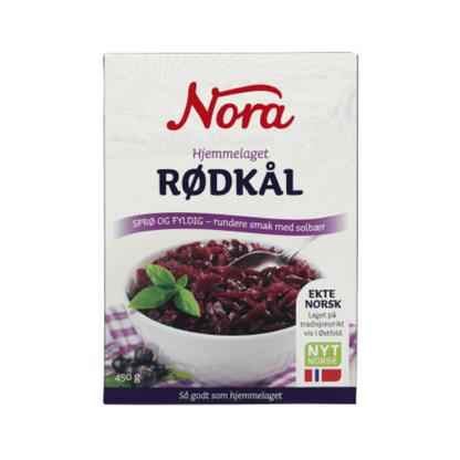 Nora Homemade Red Cabbage 450g – Hjemmelaget Rødkål