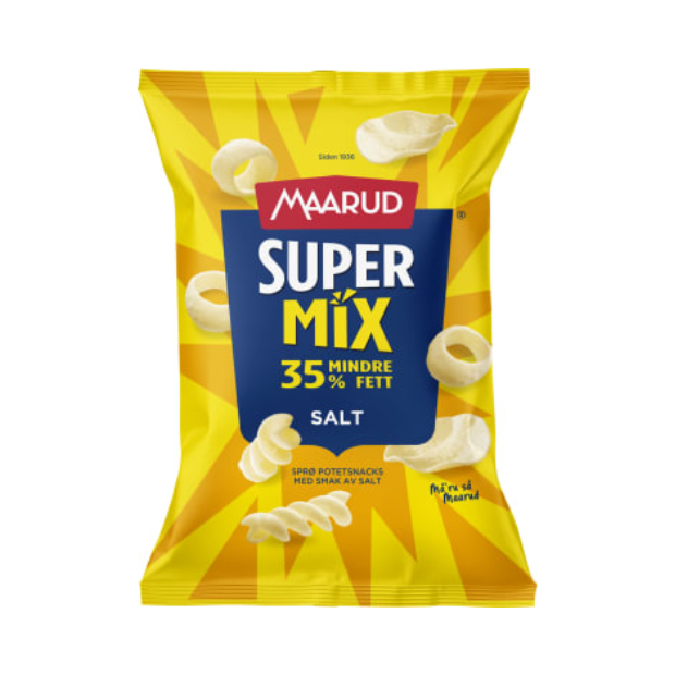 Supermix Salted Snack Mix 130g Maarud