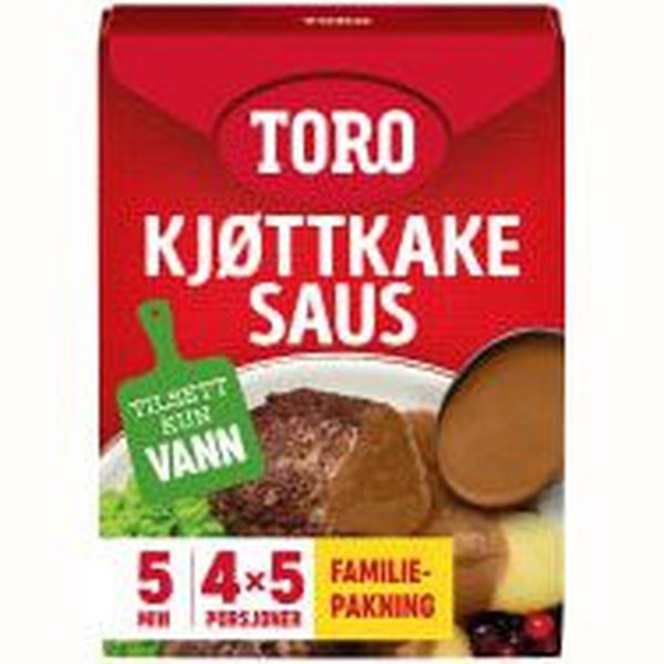 Kjøttkake sauce 4 pack 4x45 gram (Kjøttkakesaus 4 pakning)