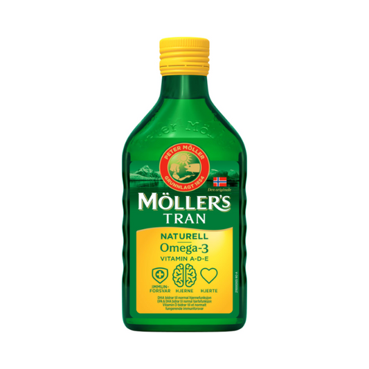 Möller's Cod Liver Oil Natural 250ml – Möller's Tran Naturell