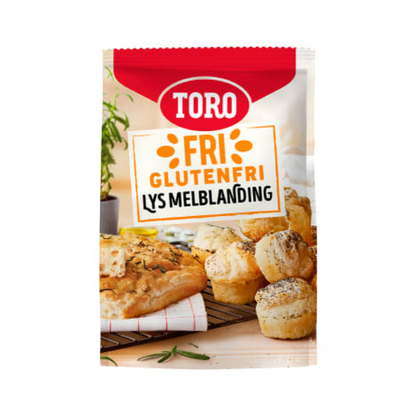 Toro Gluten-Free Light Flour Mix 375g – Glutenfri Lys Melblanding