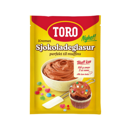 Toro Creamy Chocolate Frosting 126g – Kremet Sjokoladeglasur