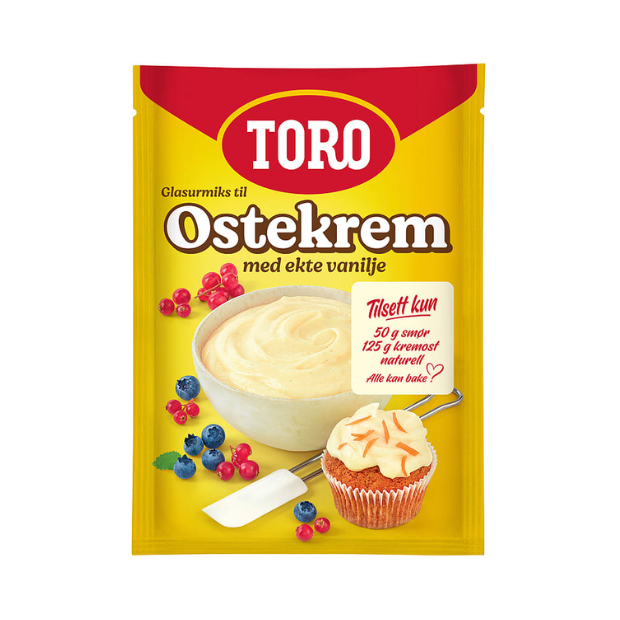 Toro Cheese Cream Frosting Mix 126g – Ostekrem