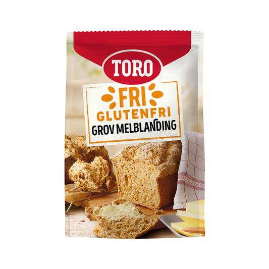 Toro Gluten-Free Coarse Flour Mix 415g – Glutenfri Grov Melblanding