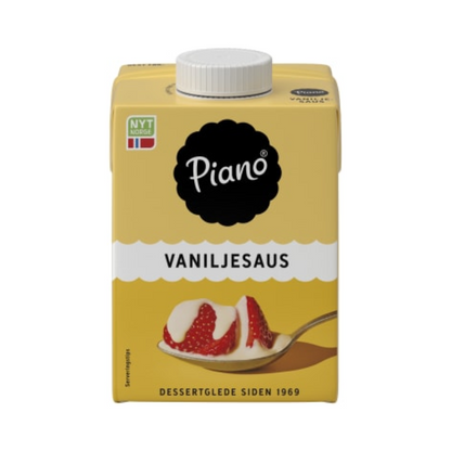 Vanilla Sauce 0.5L – Vaniljesaus Piano