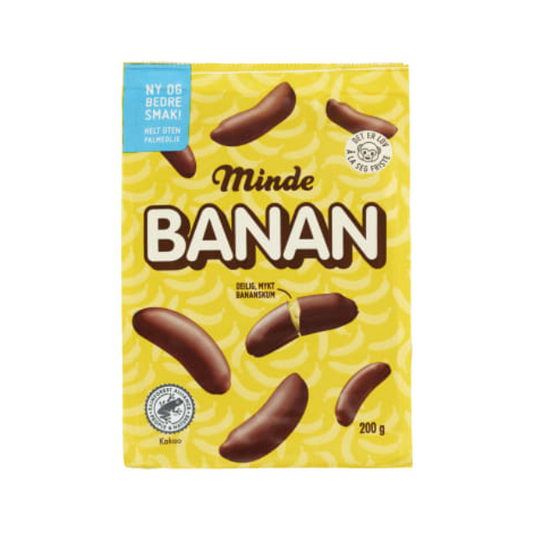 Banana Flavored Chocolate 200g Minde