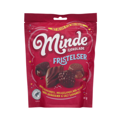 Temptations Red Chocolate 250g Minde - Fristelser