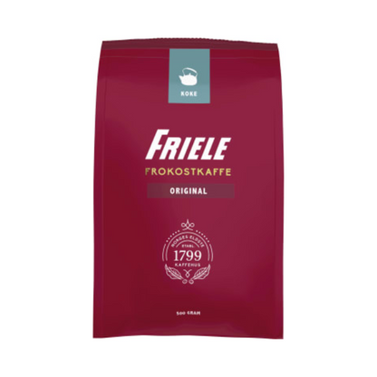 Friele Breakfast Coarse Ground Coffee 500g - Friele Frokostkaffe Koke