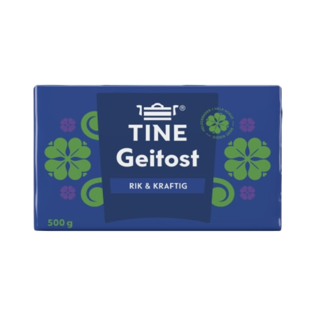 Real Goat Cheese Fg33 500g Tine - Geitost Ekte Fg33