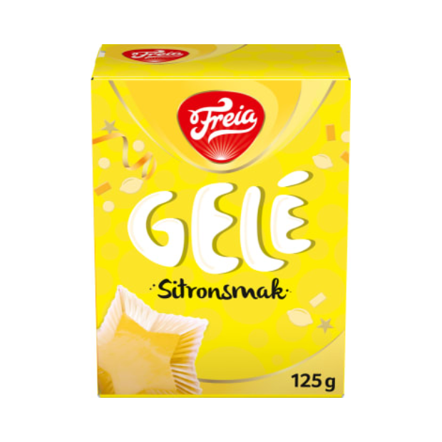 Freia Lemon Jelly 125g – Gele Sitronsmak