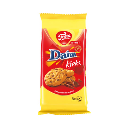 Freia Daim Biscuits 184g – Norwegian Daim Kjeks