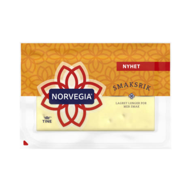 Tine Norvegia Flavourful 830g – Smaksrik Norvegia