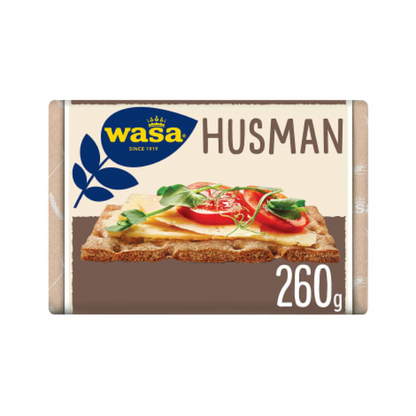 Husman Crispbread 260g Wasa - Husman Knekkebrød