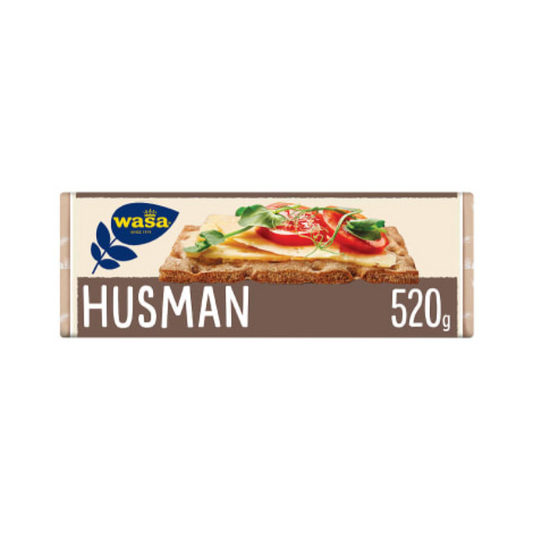 Husman Crispbread 520g Wasa - Husman Knekkebrød