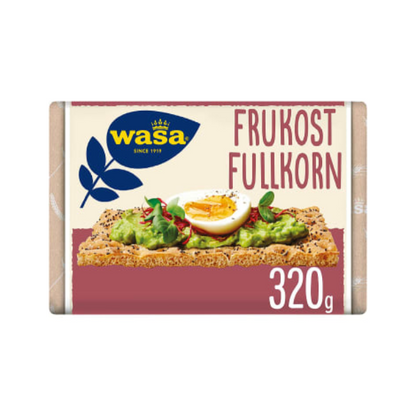 Breakfast Whole Grain 320g Wasa -Frukost Fullkorn