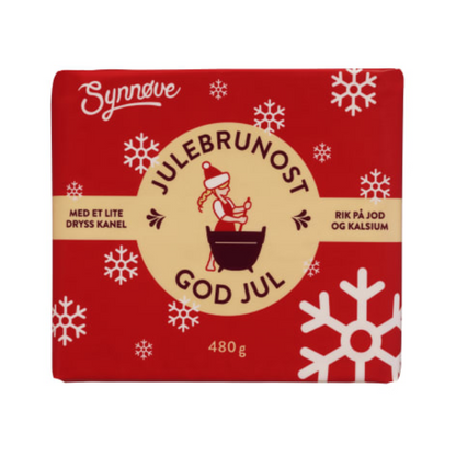 Christmas Brown Cheese 480g Synnøve - Julebrunost