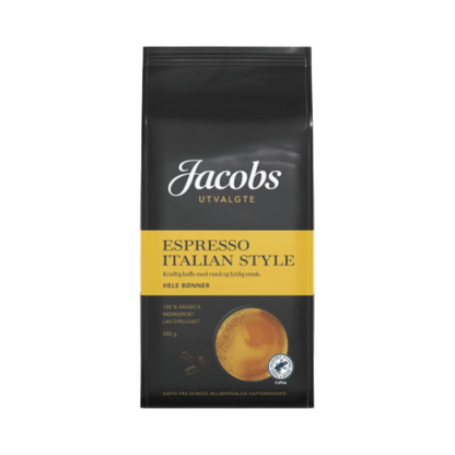 Espresso Italian Hele Bønner (Whole Beans) 500g Jacobs Utvalgte