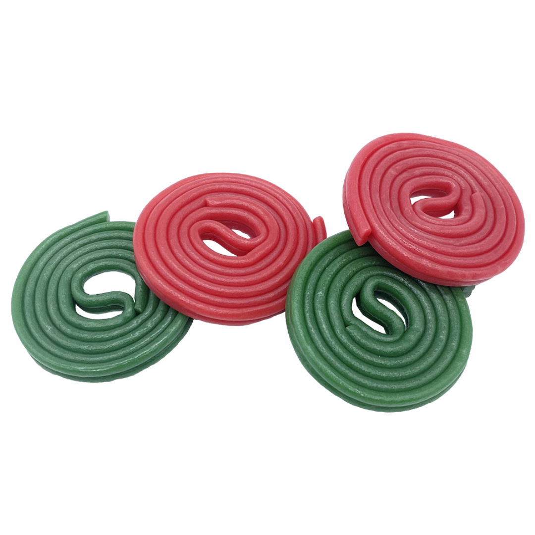 Watermelon licorice roll