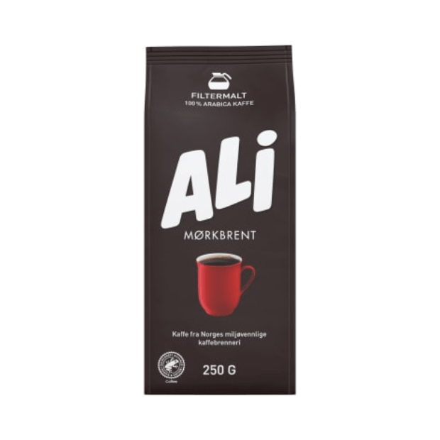 Ali Dark Roast Filter Ground Coffee 250g - Scandi Candy Swedish Candy Shop