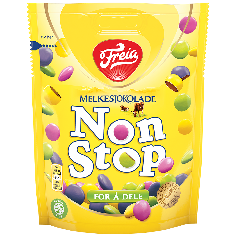 Freia Non Stop MIlk Chocolate (150 g)