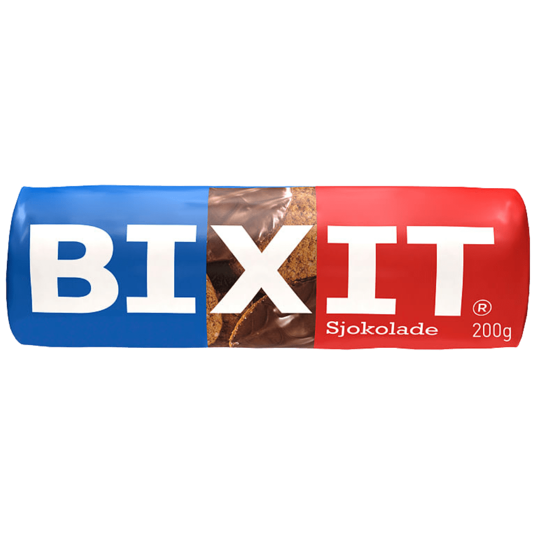 Bixit Chocolate covered Oat Cookies 200g - Scandi Candy Swedish Candy Shop