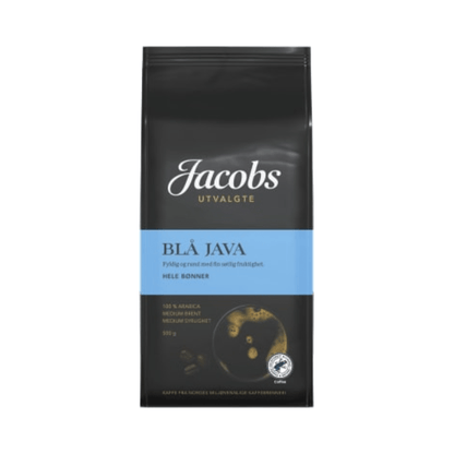 Blue Java Whole Beans 500g Jacobs Utvalgte - Blå Java Hele Bønner - Scandi Candy Swedish Candy Shop