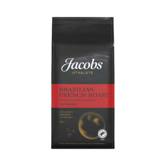 Brazilian French Roast Hele Bønner (Whole Beans) 500g Jacobs - Scandi Candy Swedish Candy Shop